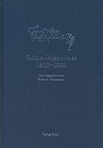 Heinemann: Schütz-Dokumente 1800-1950, Band 6 (Cover)/Foto: Dohr Verlag