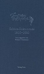 Heinemann: Schütz-Dokumente 1800-1950, Band 6 (Cover)/Foto: Dohr Verlag