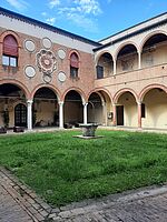 Franziska Lamers in Ferrara 2021/22 - Museum Casa Romei/Foto:Franziska Lamers