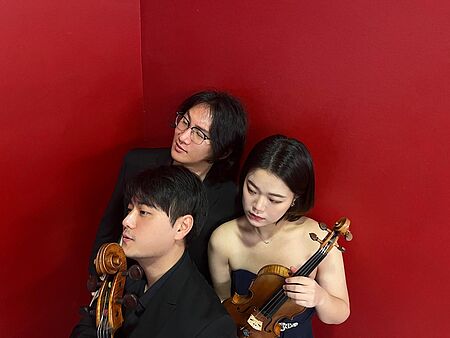 Moa Trio: Hyojeong Kim (Violine), Jaehun Lee (Violoncello) und Joonbyeong Lee (Klavier)/Foto: privat