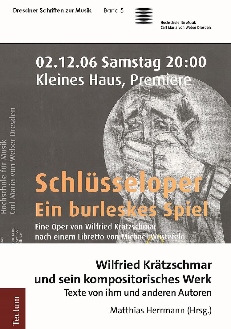 Cover: Wilfried Krätzschmar und sein kompositorisches Werk/Foto: Tectum