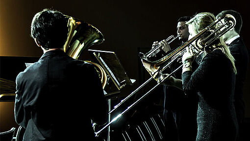 Blechbläser im Konzert/Foto: Marcus Lieder