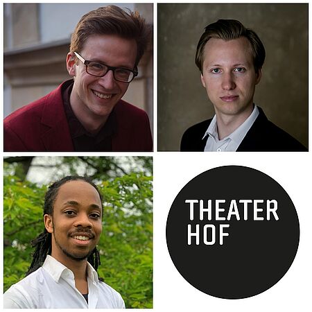 Marcin Ciesielczuk (links oben, Foto: privat), Alexander Rampp (rechts oben, Foto: Timm Ziegenthaler), Kyle Fearon-Wilson (links unten, Foto: privat)