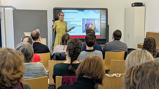 Vortrag an der Fachrichtung Musikpädagogik