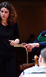 Christian Thielemann Katharina Dickopf Sächsische Staatskapelle/Foto: Matthias Creutziger