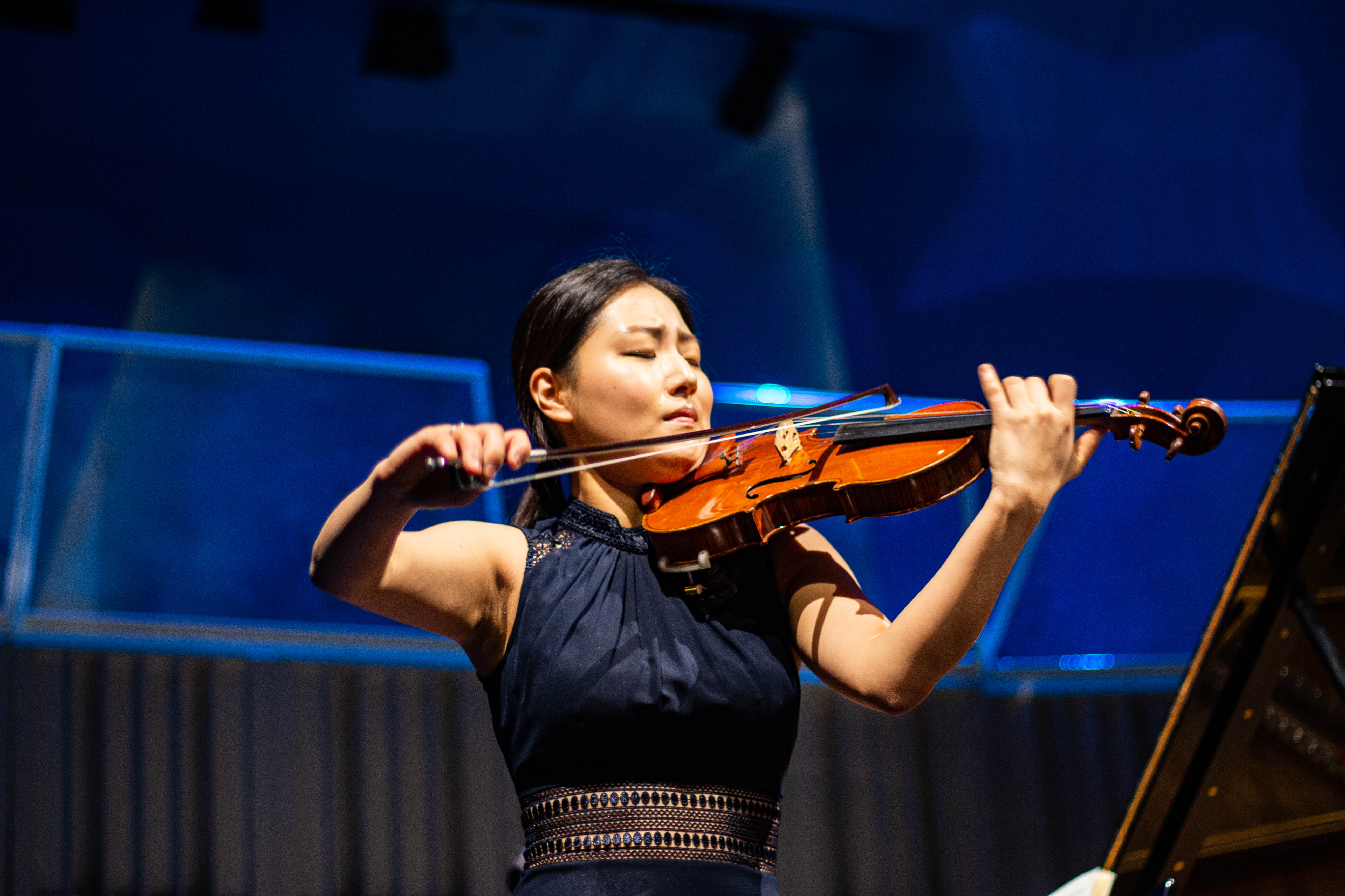 Ensemblewettbewerb 2020 Yeeun Su Violine/Foto:Christian Nam Nguyen Vu