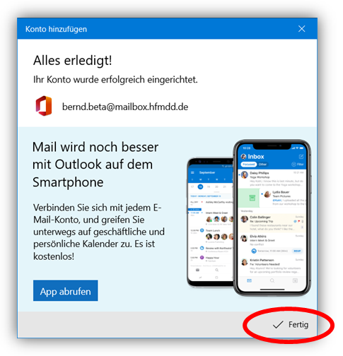 1.8. - Alles erledigt! - Fertig