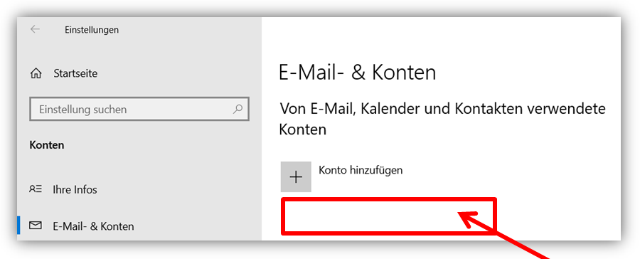 2.4 - Prüfe nach, ob Ihr Konto gelöscht wurde