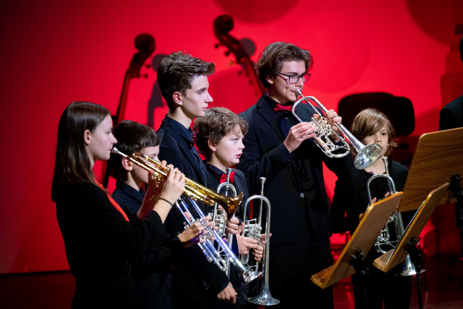Ensemble des Sächsischen Landesgymnasiums für Musik / Foto: HfMDD
