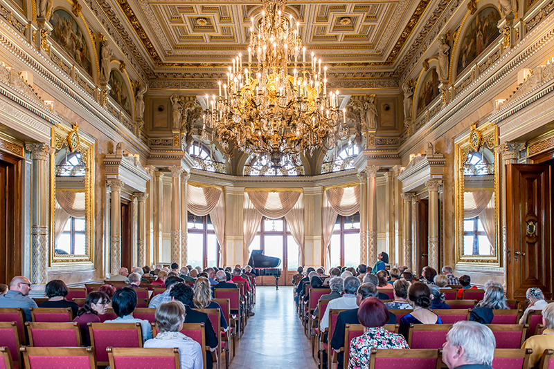 Schloss Albrechtsberg, Kronensaal/Foto: Marcus Lieder